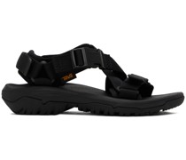 Black Hurricane Verge Sandals
