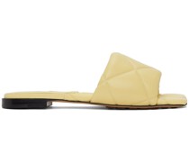 Off-White Quilted Embossed Lido Sandals