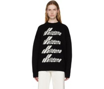 Black Crewneck Sweater
