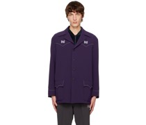 Purple Western Leisure Jacket