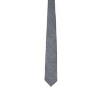 Gray Printed Tie