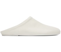 White Girella Slippers