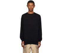 Black Fretwork Sweater