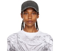 Black Distressed Cap