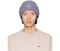 Purple Small Logo Beanie