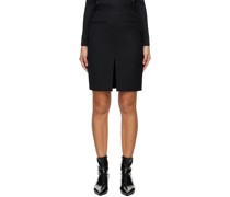 Black Vena Miniskirt