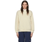 Beige Cotton Sweatshirt