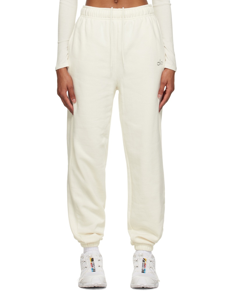 alo Damen Off-White Accolade Pants