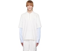 White Layered Polo