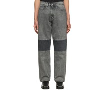 Grey Extended Third Cut Jeans