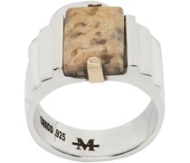 Silver Large Ari Ring