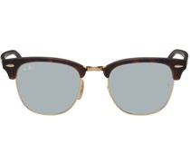 Tortoiseshell Clubmaster Flash Sunglasses