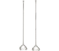 Silver XL Stone Pendants Earrings