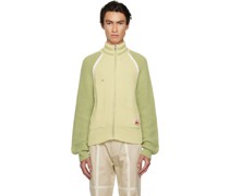 SSENSE Exclusive Yellow & Green Raglan Sweater