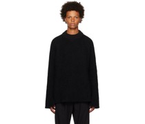 Black Rib Sweater