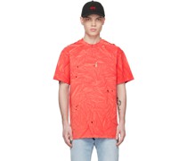 Red Distressed T-Shirt