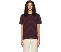 Burgundy Stripe T-Shirt