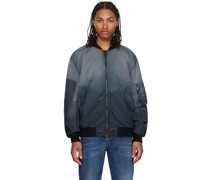 Blue J-Common Bomber Jacket