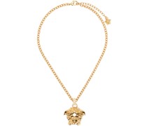 Gold Crystal 'La Medusa' Necklace