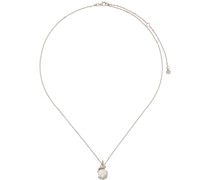 SSENSE Exclusive Silver Pearl In Heat Necklace