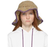 Beige Hemp Straw Hat