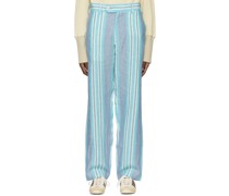 Blue Linen Trousers