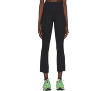 Black Jupiter Flare Sport Leggings