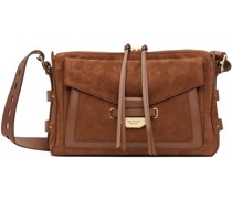 Brown Field Messenger Bag