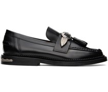 SSENSE Exclusive Black Embellished Loafers
