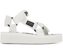 White Suicoke Edition Depa Sandals