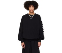 SSENSE Exclusive Black Oversized Sweatshirt