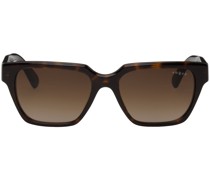Tortoiseshell Hailey Bieber Edition Square Sunglasses