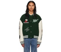 Green Volcano Bomber Jacket
