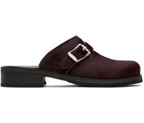 Burgundy Camion Mules