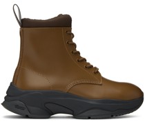 Tan Polished Boots