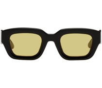 Black & Yellow Karate Sunglasses