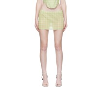 Green Fig Miniskirt