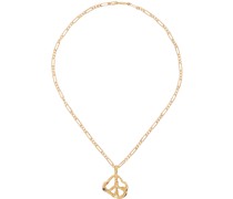 SSENSE Exclusive Gold Peace Pendant Necklace