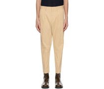 Beige Bill 1449 Trousers