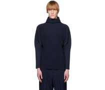 Navy Basics Turtleneck