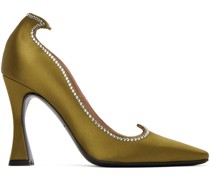 Khaki Taya Heels