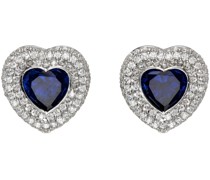 Silver & Blue #3171 Earrings