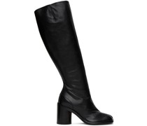 Black Tabi Knee-High Boots