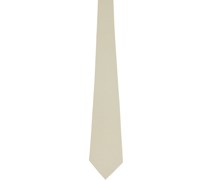 SSENSE Exclusive Beige Cotton Tie