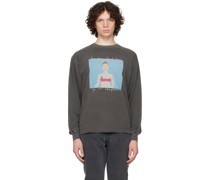 Black Ed Templeton Edition Smoking Girl T-Shirt