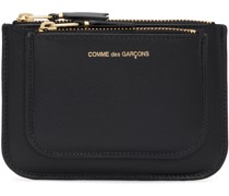 Black Small Outside Pocket Pouch
