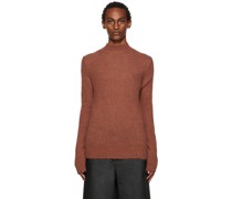 Brown Alpaca Sweater