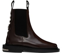 SSENSE Exclusive Brown Boots