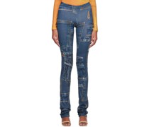 SSENSE Exclusive Blue Mito Leggings