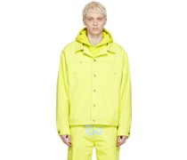 SSENSE Exclusive Green Denim Jacket